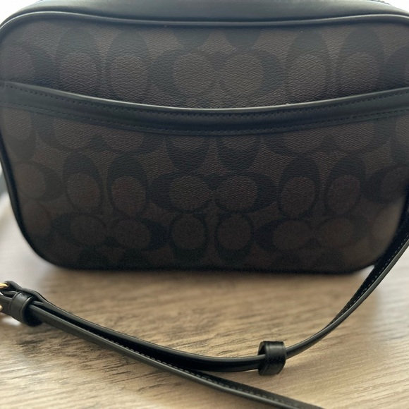 Coach Jes Crossbody in Brown Signature Canvas - Picture 7 of 8